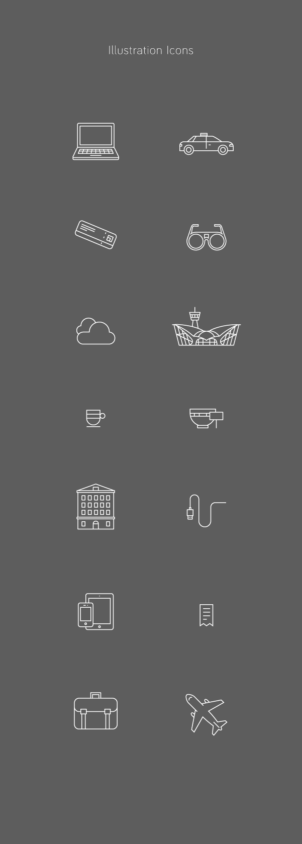 app icons sticker Custom design vancouver bussiness Web Travel pictos symbols logo identity barcelona