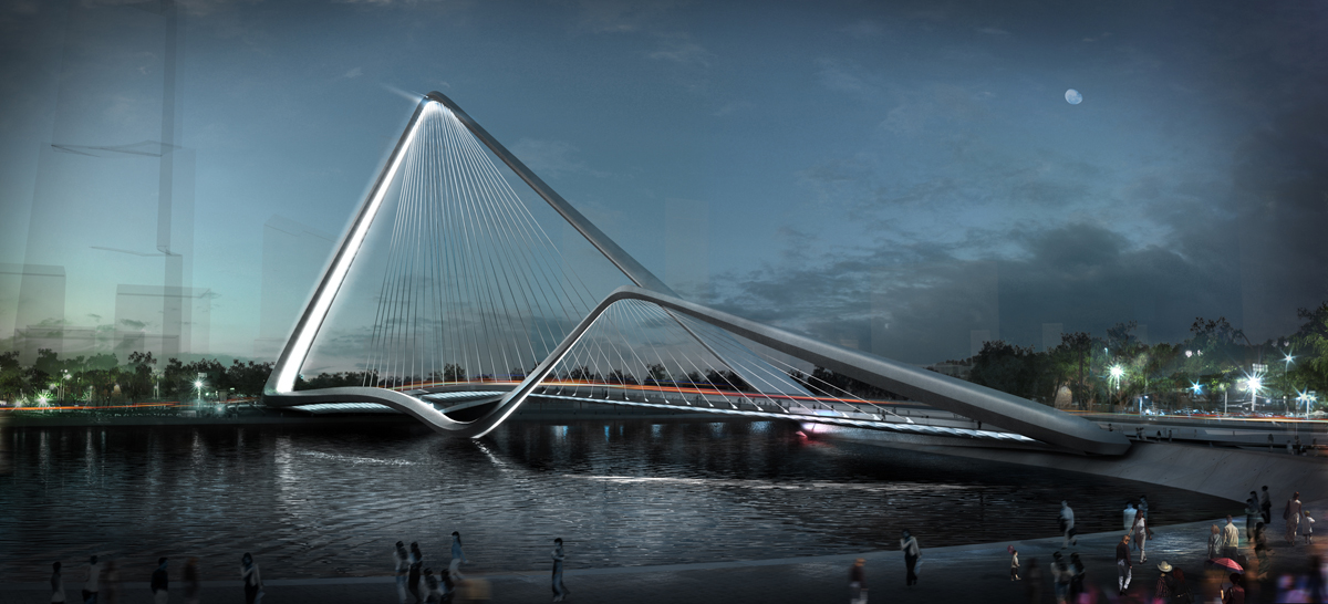 10 Design china Infinity Loop Bridge bridge