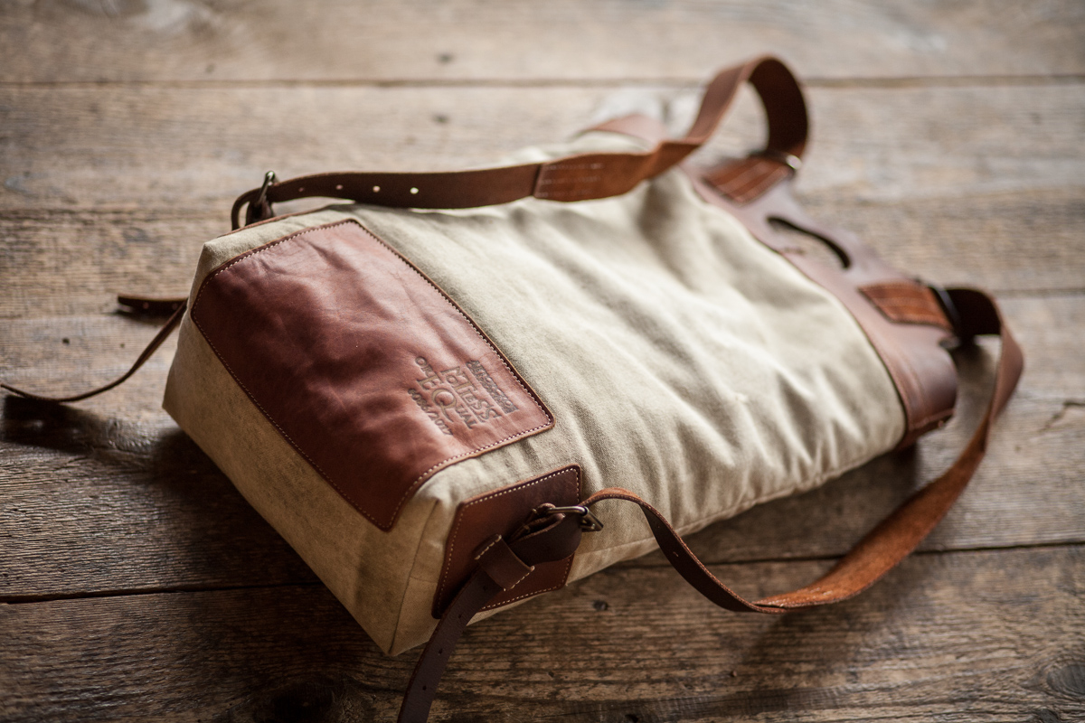 Tote backpack canvasbag leatherbag vintage