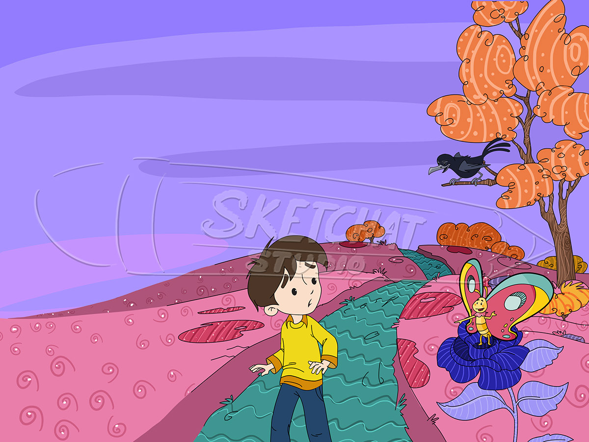 interactive story animated illustration Sketchat Studio online story Online Games