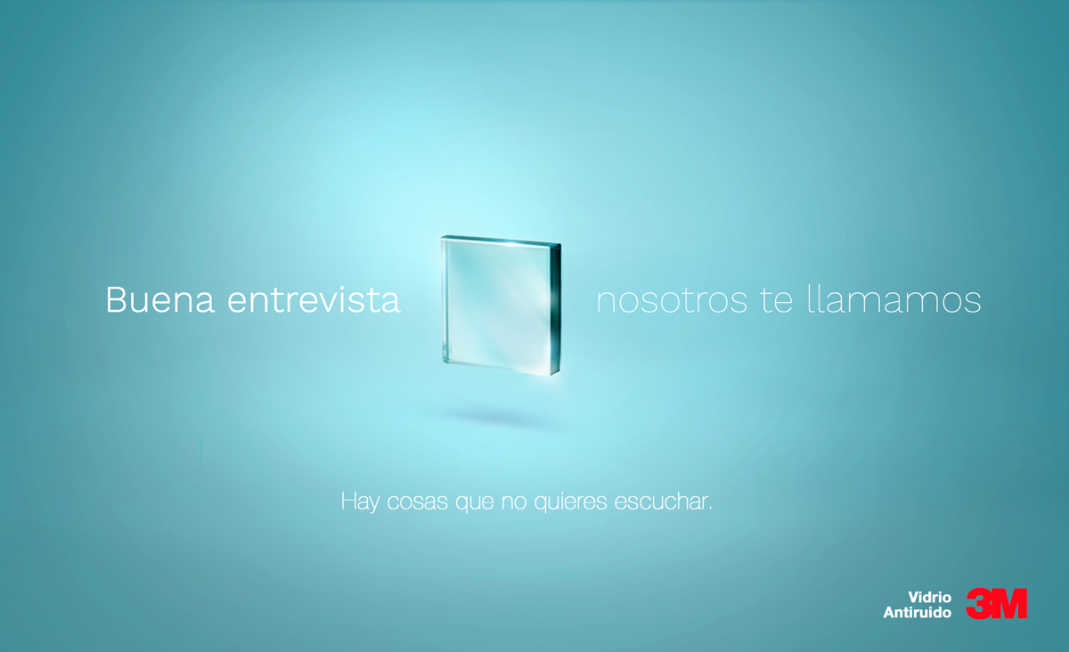 glass vidrio graphic design Advertising 