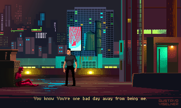Pixel Art Series from your favorite TV Shows
