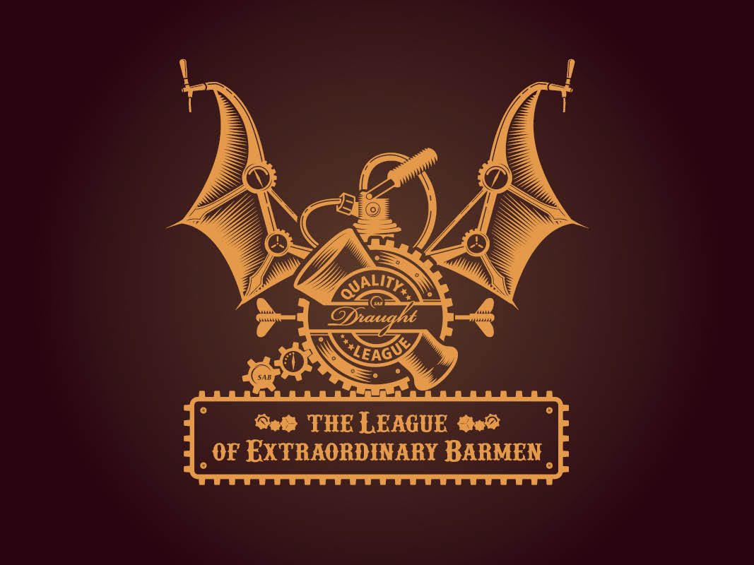 barmen beer Pull-up Banners logo blazers trophy Certificates c.i. Corporate Identity