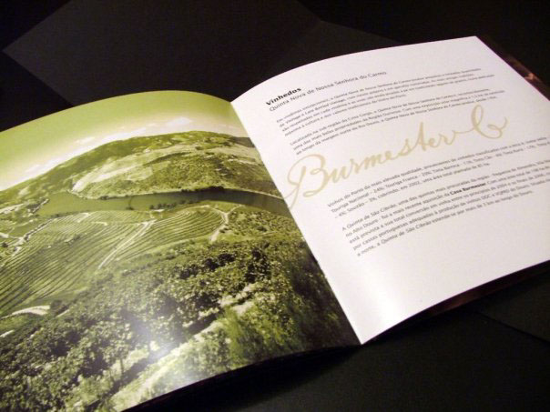 Burmester port wine  brochure