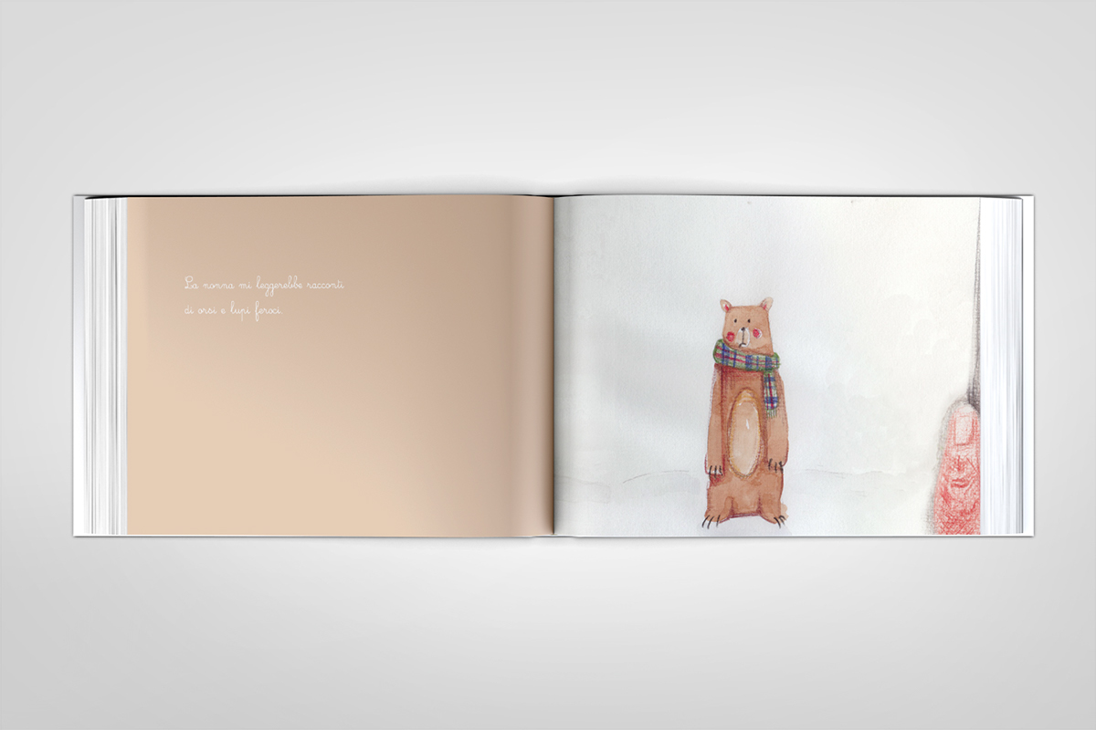 Russia album illustrato matrioska lupi feroci orsi pattini ghiaccio ghirlada nonna usanze texture матрешка matriosche bambini kids