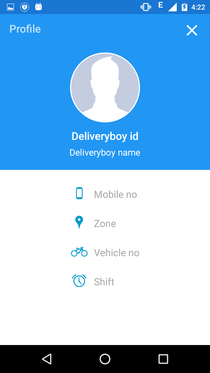 Android App Mobile app customer delivery boy app