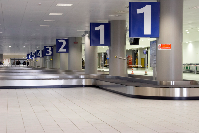 Turin Airport Signage & Wayfinding infomation graphics airport Retail design