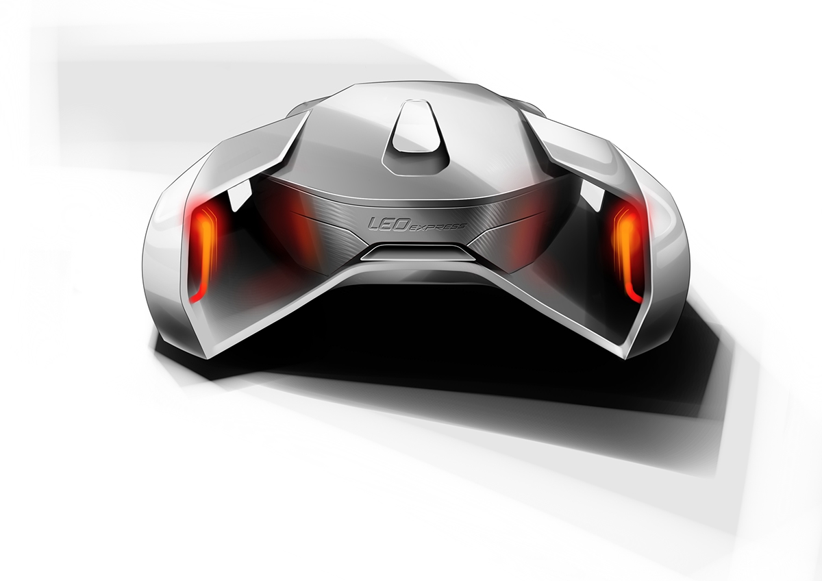 Sportscar car concept sketch automotive   design