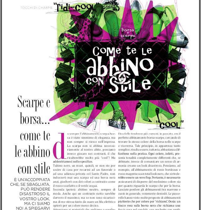 Francesco Mazzenga illustrazione Lusso Style magazine Loredana Dell'Anno