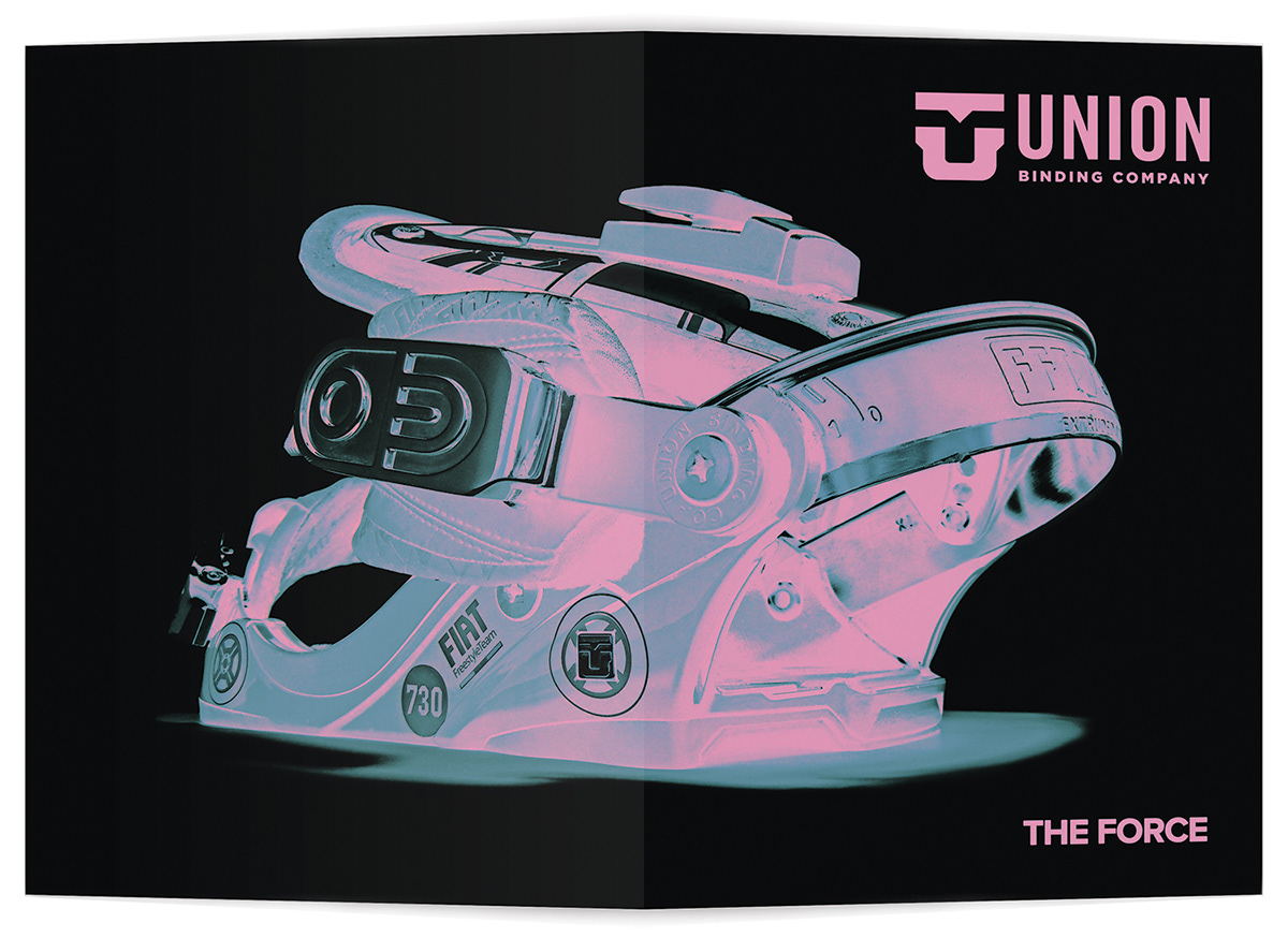 Union Binding Company snowboard Space  poster