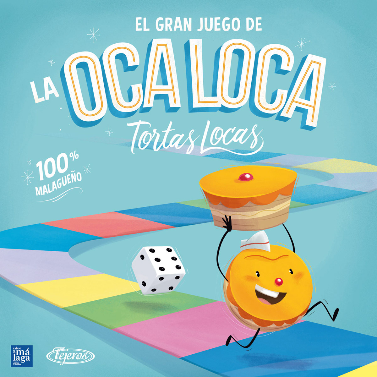 malaga Torta loca cake box Character sweet Oca game of the