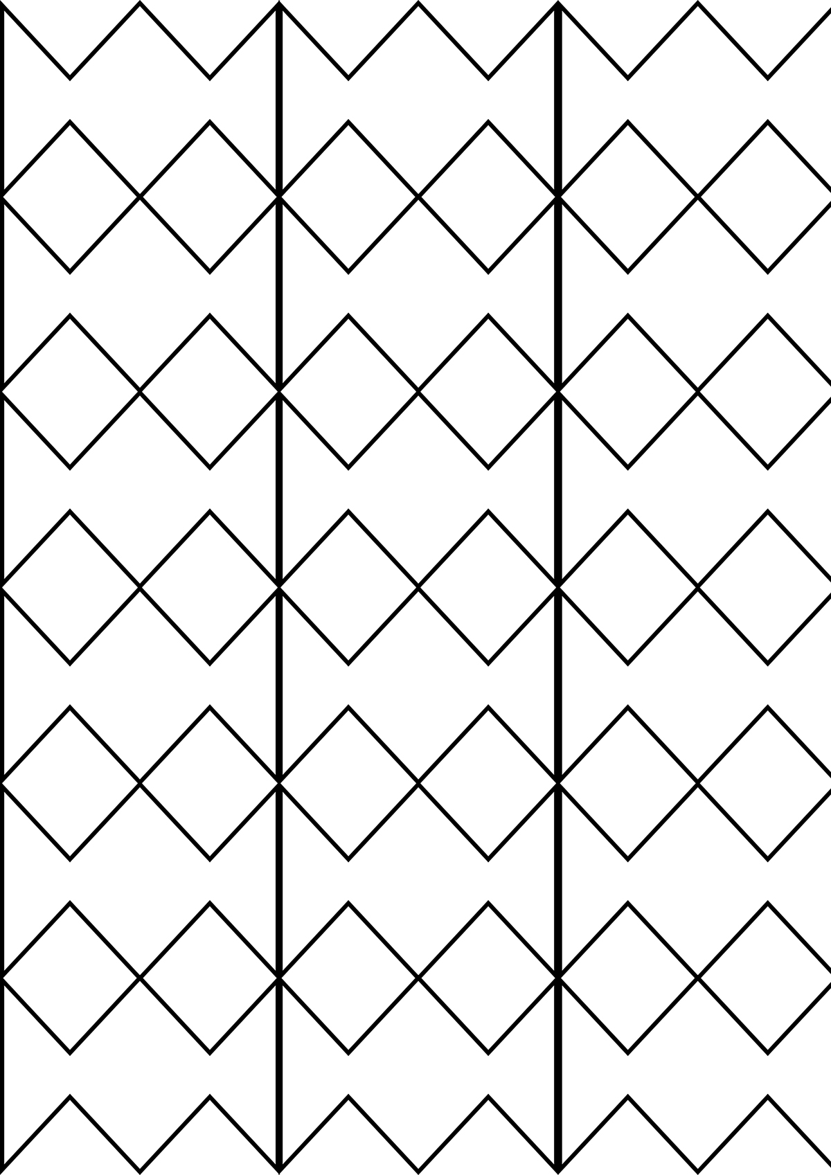 pattern motif 3D modular forms 
