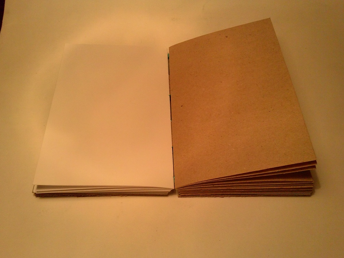 notebook notepad sketchpad hand made sketchbook блокнот Kraft paper cardboard картон крафт design рисунок дизайн эскиз