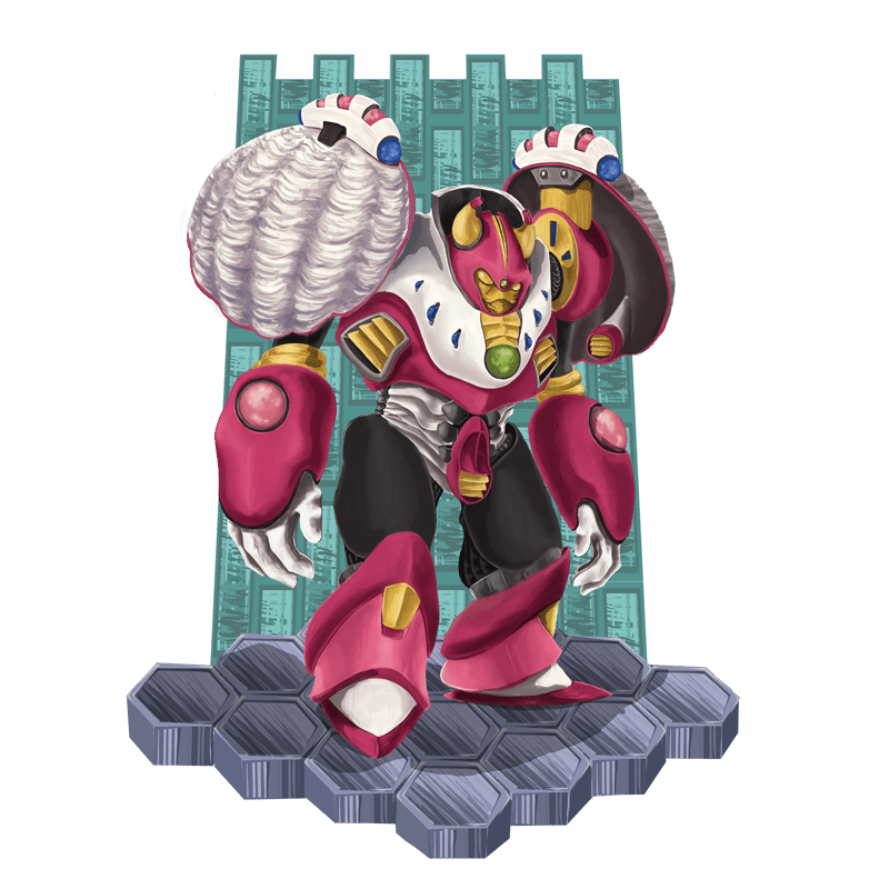 Megaman fanart collab tribute Brazil