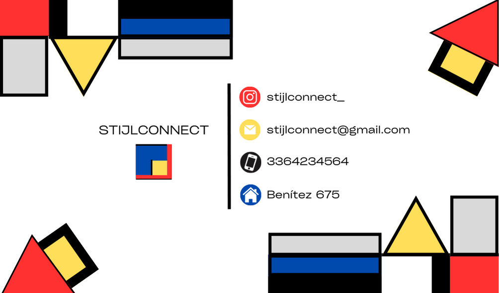 Tarjetas de Presentación tarjeta card identity de stijl card design logo identidade visual tarjeta personal destijl