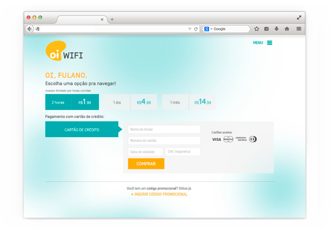 wifi site mobile desktop responsivo