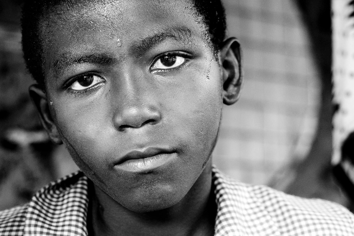 kenya reportage  black&white  b&w bianco e nero muyeye Malindi  Africa school village children portrait