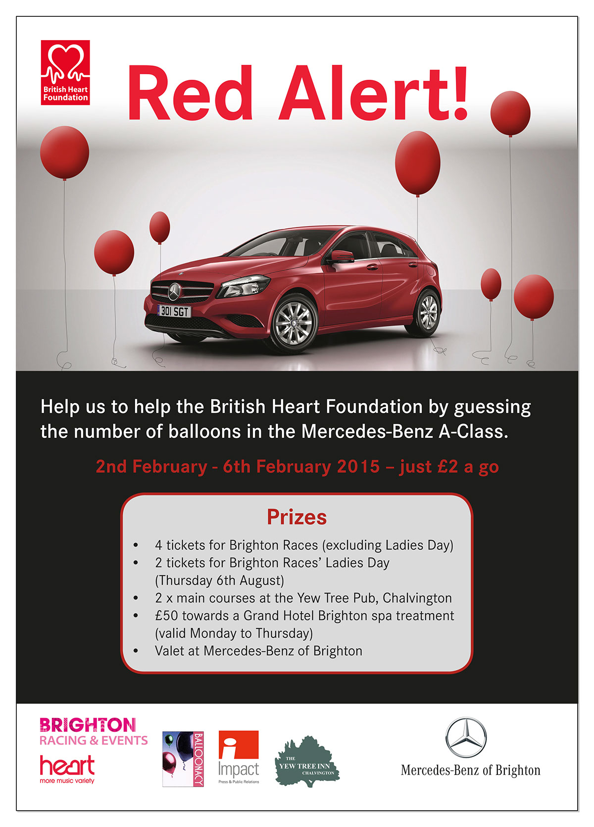 poster Emailer Web Banners British Heart Foundation charity Corporate Identity CI brand guidelines
