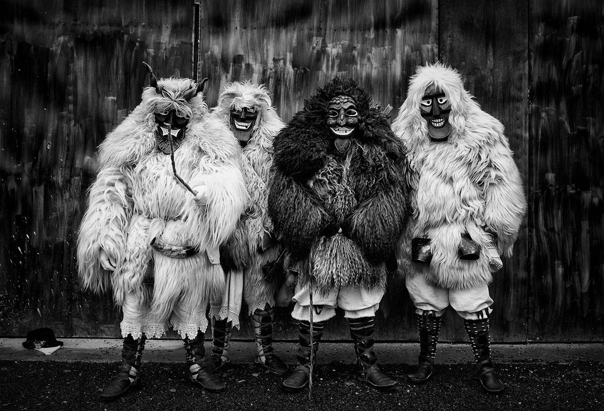 busó mask dark monochrome Folklore weird Scary hungary tradition