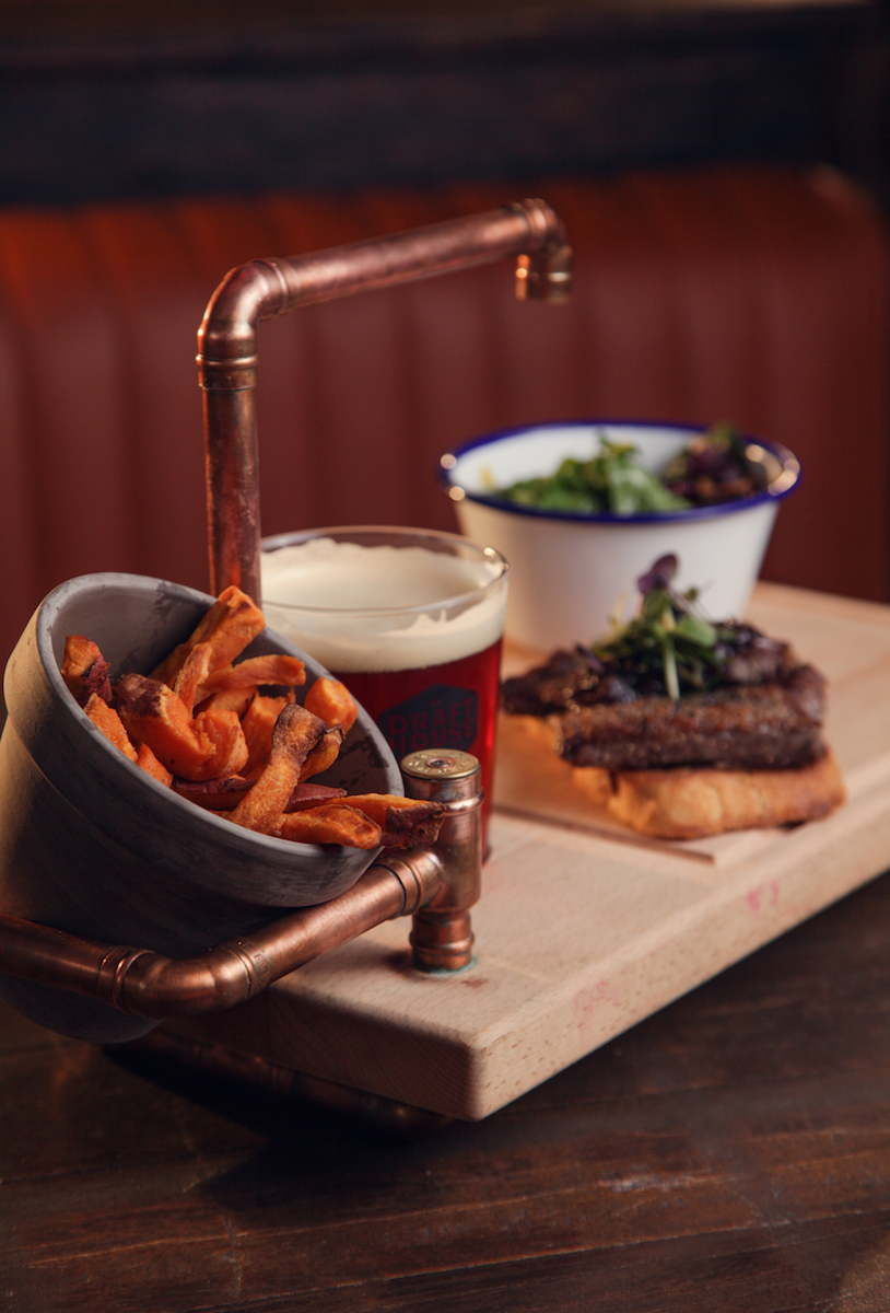 platter Food  food platter craft beer beer gastropub copper copper piping wood TIMBER shotgun