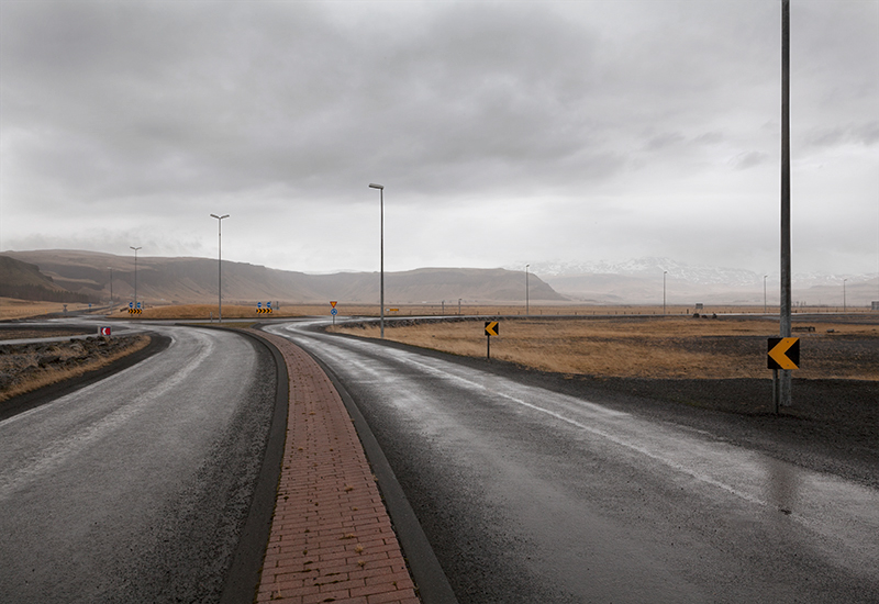 road infrastructure Roadsigns streetlight clouds Landscape