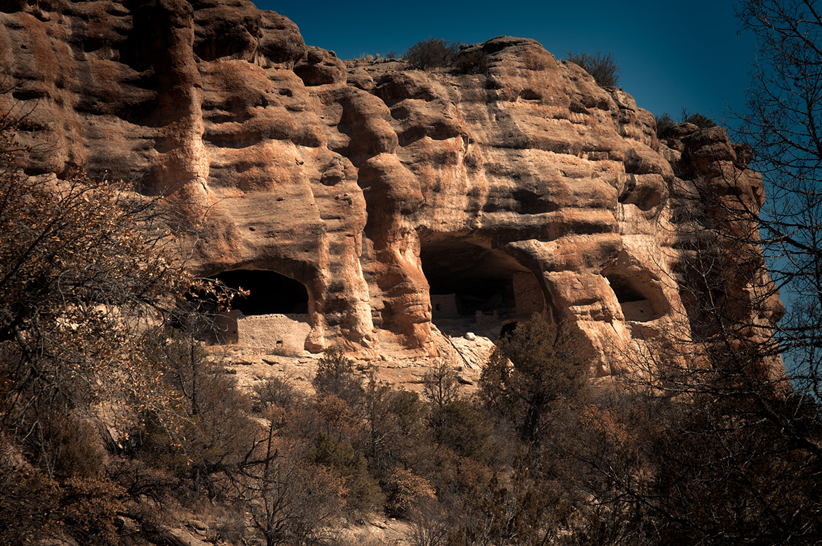 Gila Cliff Dwellings desert
