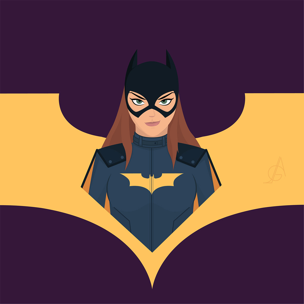 Batgirl Barbara Gordon Dc Comics Character batfamily batman Hero comic arti...