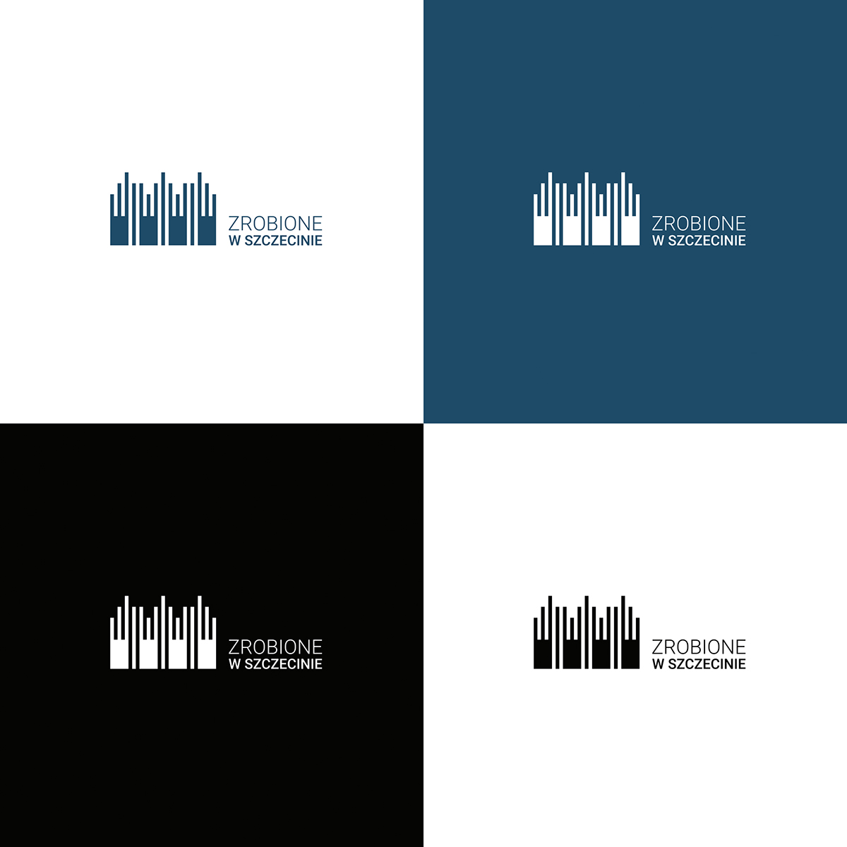 graphic design  Szczecin Stettin logo brand visual identity design
