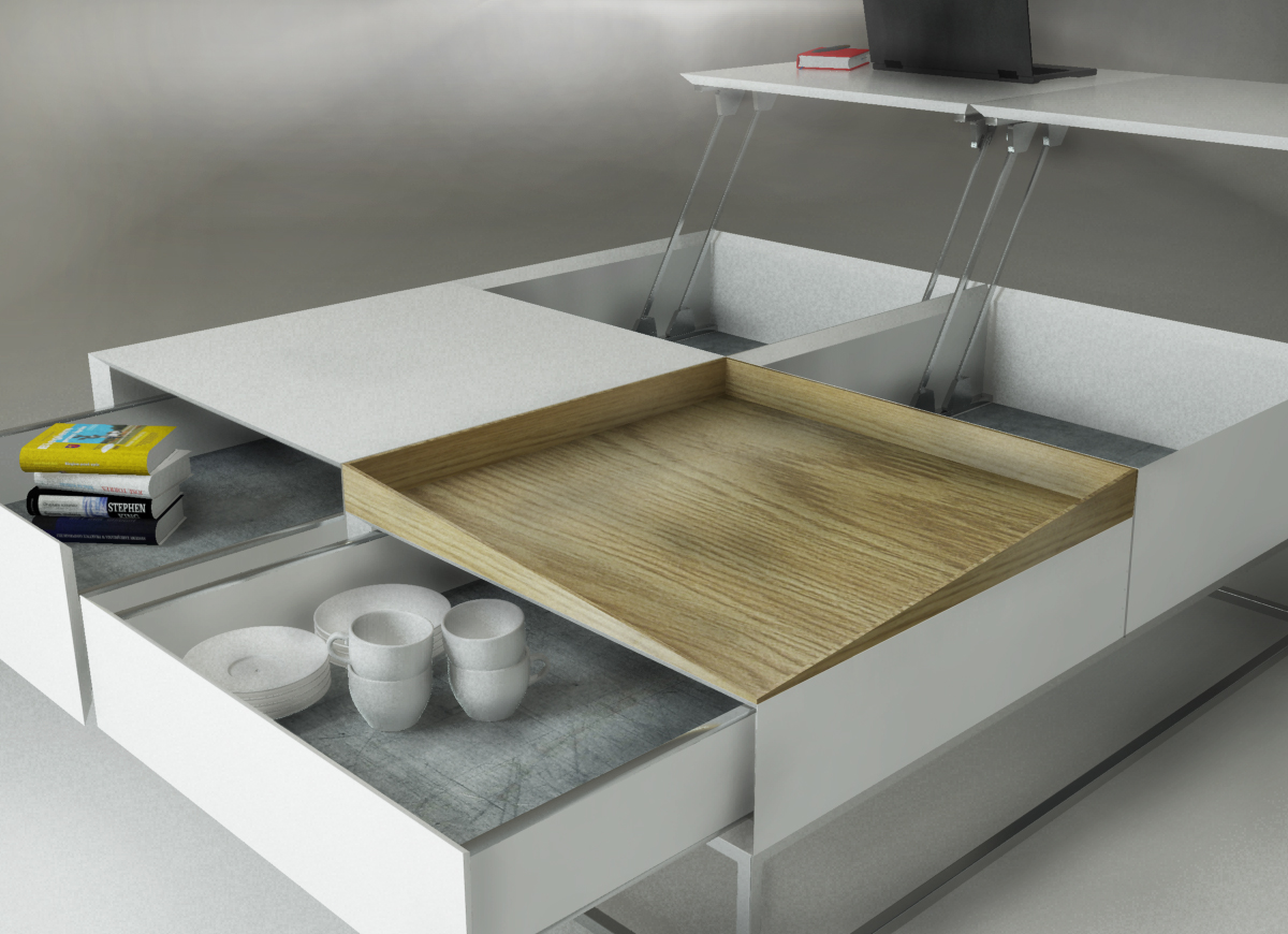 table wood White furniture design Work  place Coffee tray
