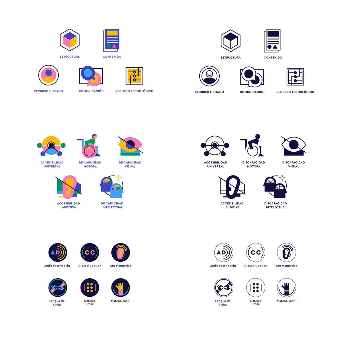 Collection Icon icon design  iconography icons set Logo Design mark Pack vector