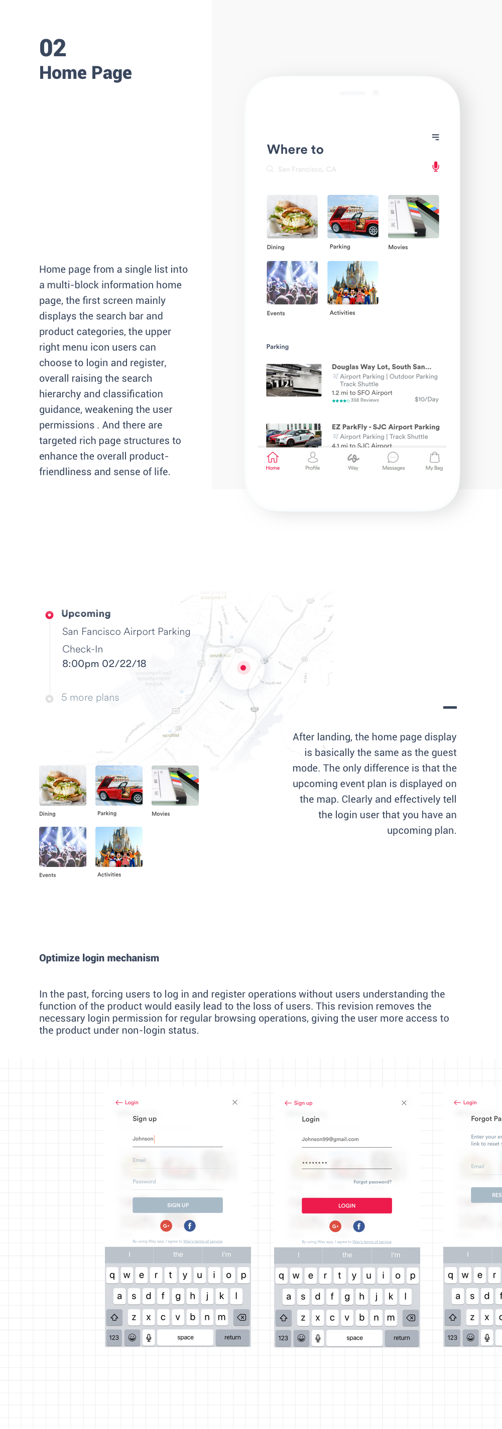 Travel App iteraction ios11 design lifestyle design