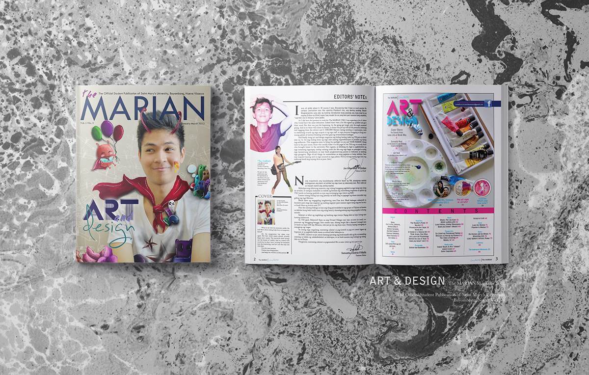 magazine art and design Campus Publication journalism  