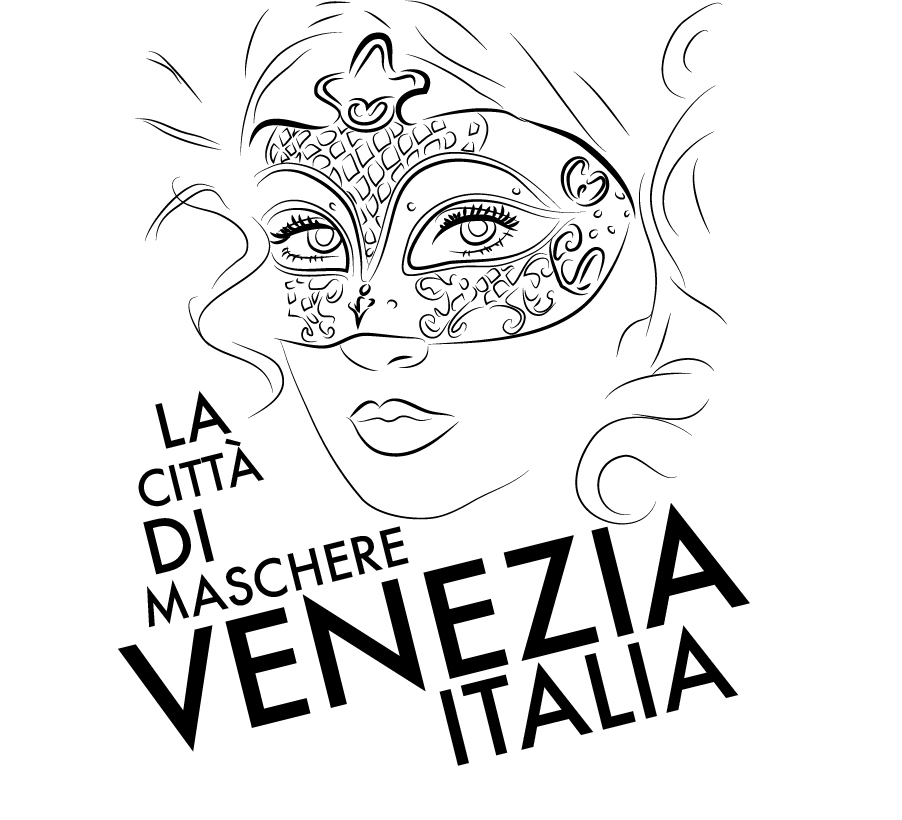 Venice venezia mask Masquerade Illustrator adobe wacom illustratio