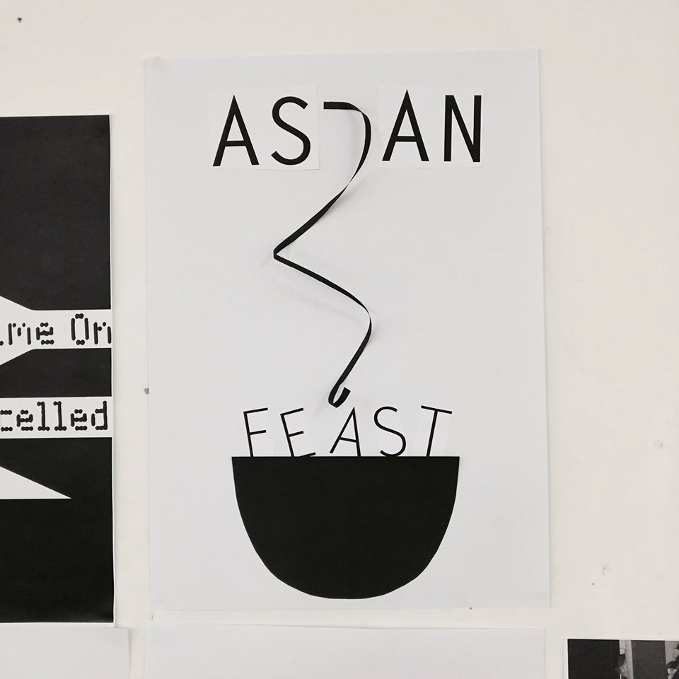 location asianfood poster chopsticks graphics blackandwhite