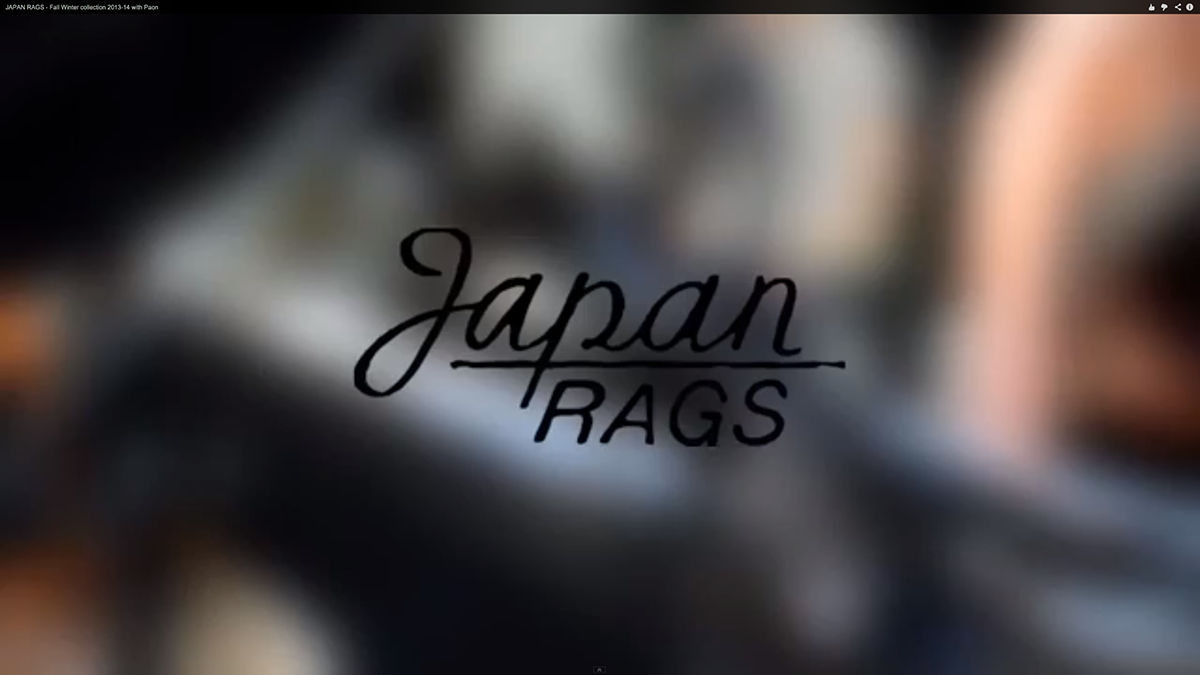 #JAPAN RAGS  japna Rags  #PAON  paon band faal Winter 13 2013-2014 LA FLECHE D'oR concert
