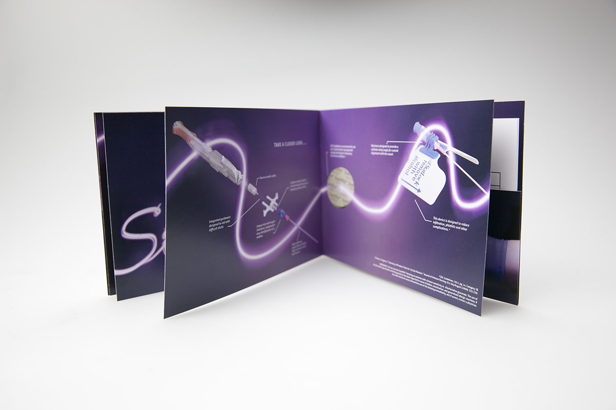 brochure Powerglide medical devices lightwriting photoshop medical hospital