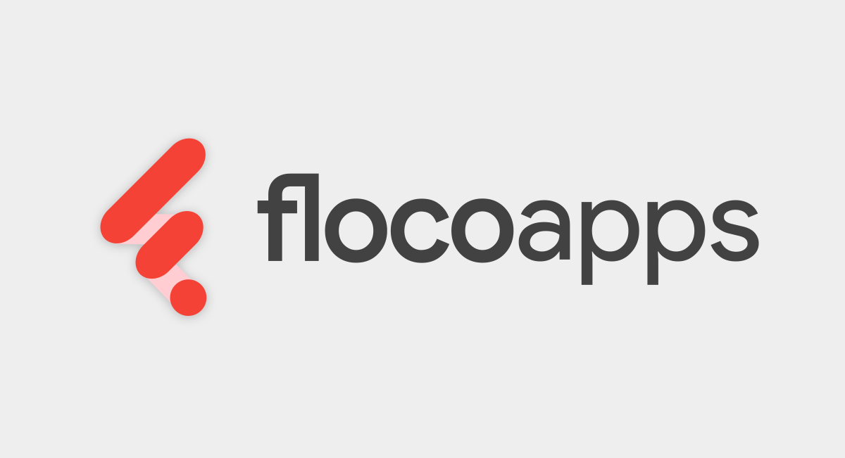logo design redesign rebranding floco apps software Consulting