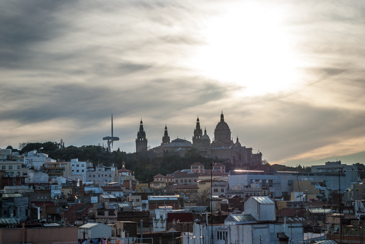 barcelona Landscape city cityscape view bcn catalunya