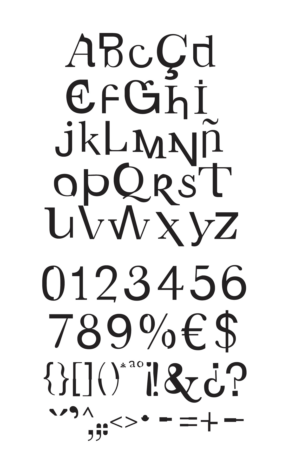 David Carson alphabet alfabeto deconstruction deconstrucción