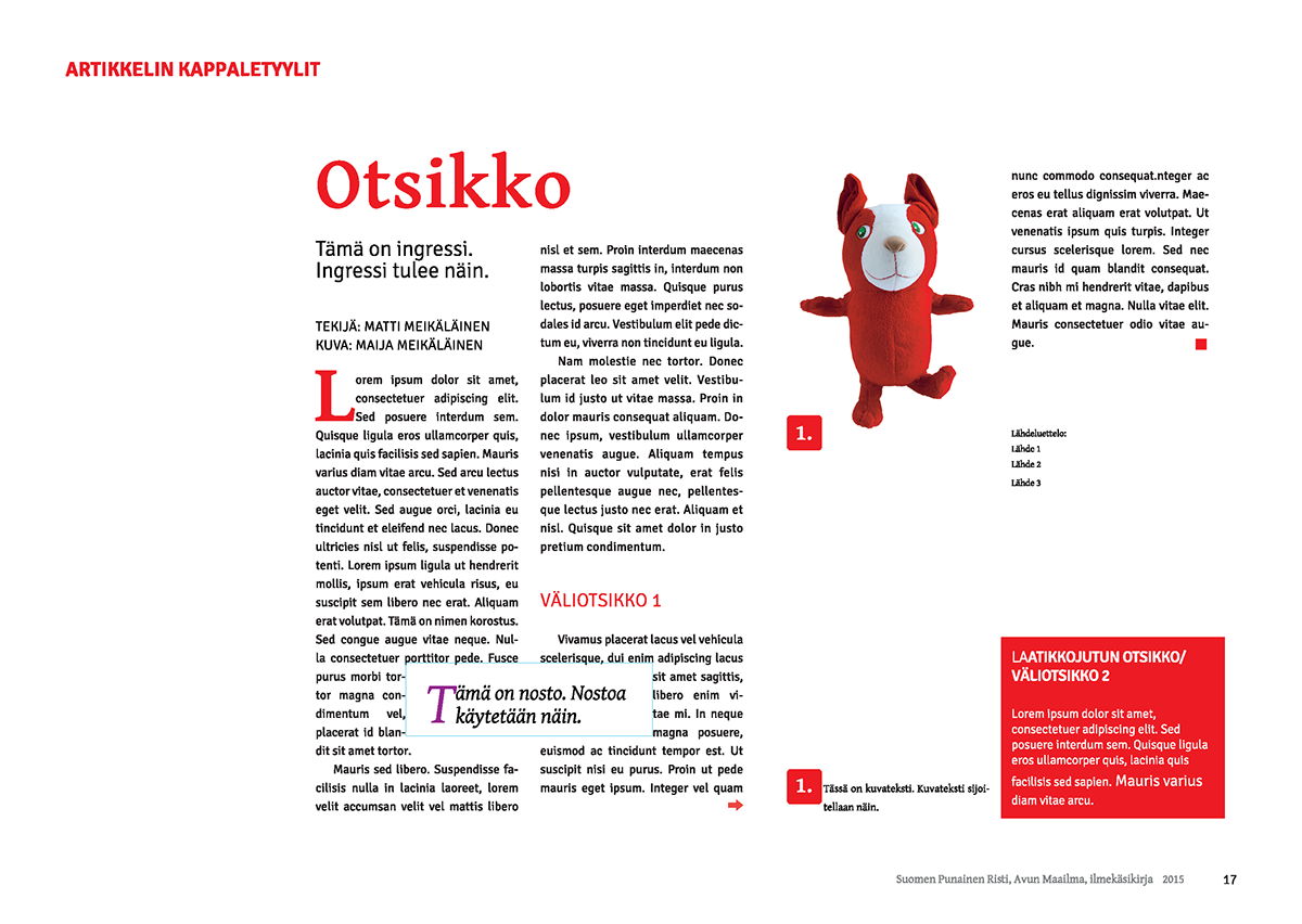 Avun maailma Finnish Red Cross thesis