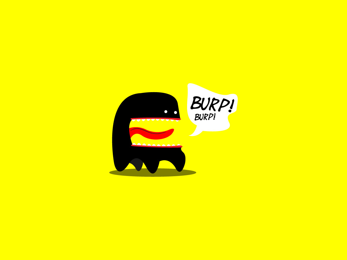 Burp burpy monster