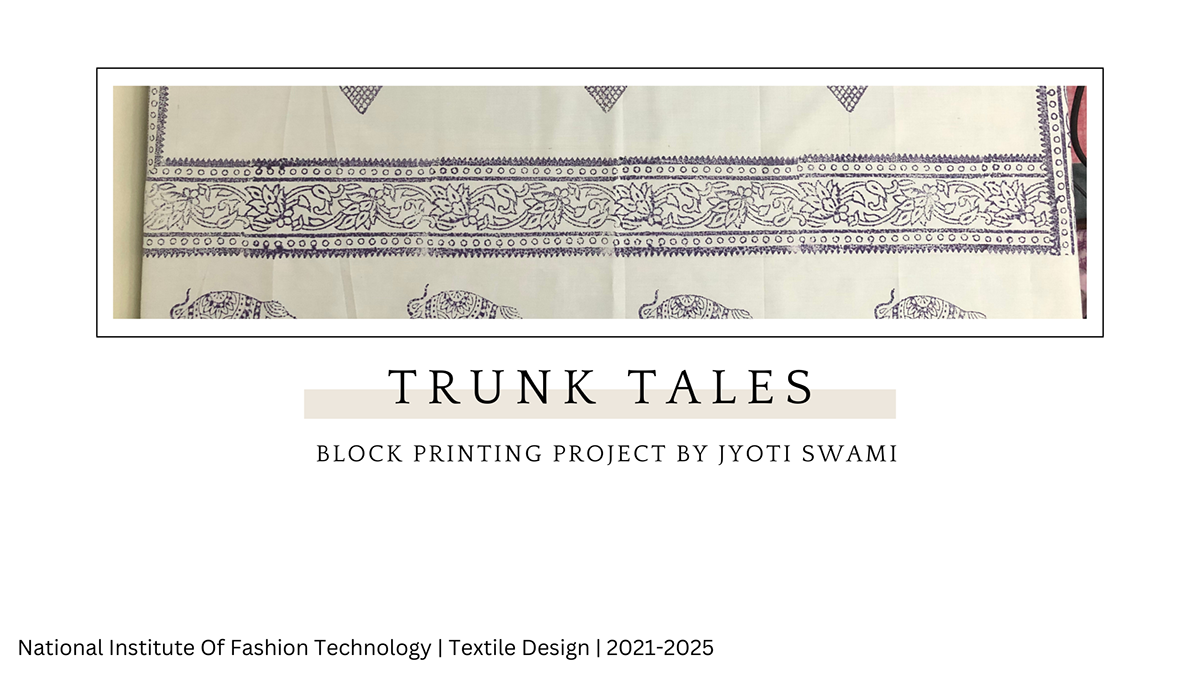 text textile textile design  block print NIFT portfolio designer design print print design 