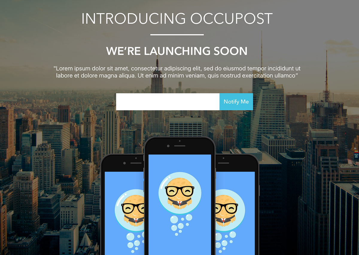 Occupost design Web Design 
