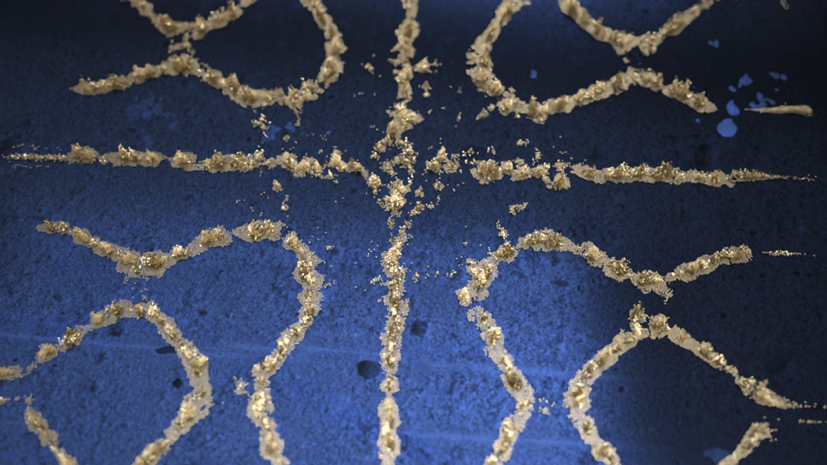 sand cymatics generative Procedural houdini 3d animation CGI vfx