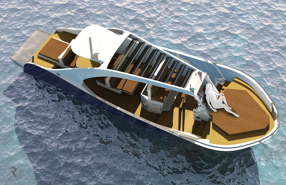 Yacht Design naval architecture industrial design  catamaran boat Transportation Design