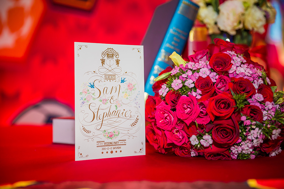 wedding invitation Invitation watercolour floral romantic hand-lettering