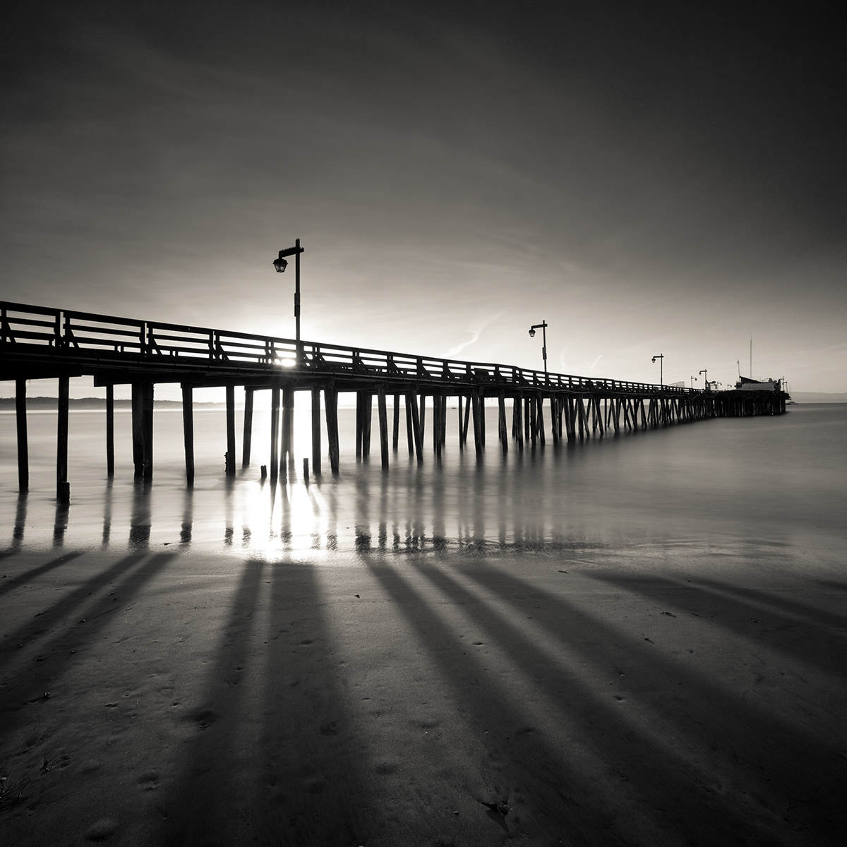 seascapes water long exposure black & white