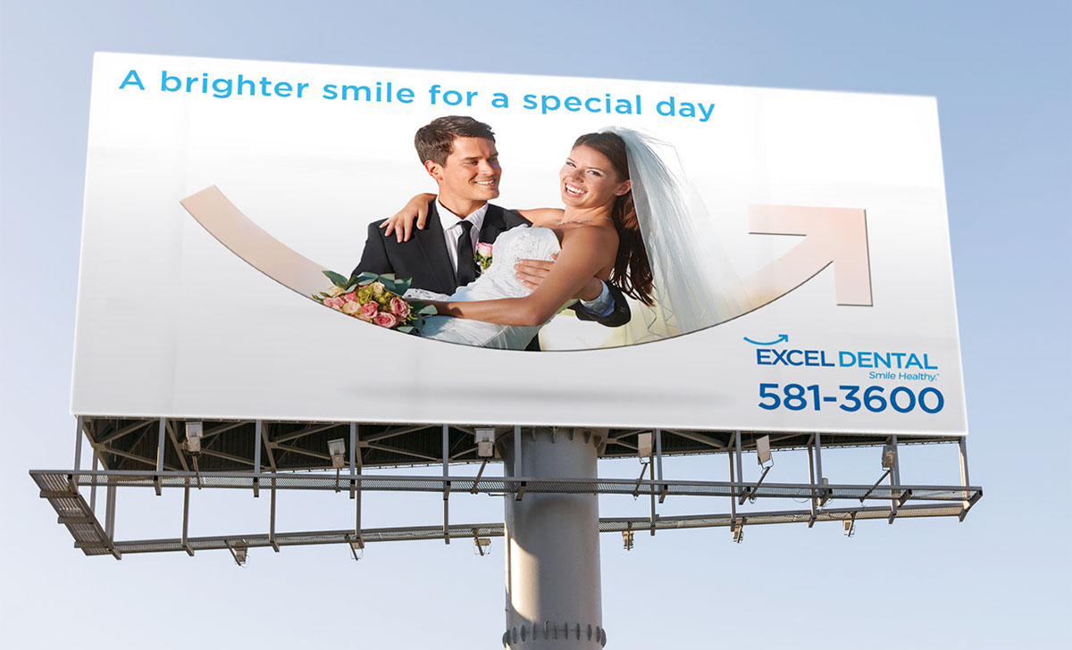 billboard Direct mail branding  Web ads