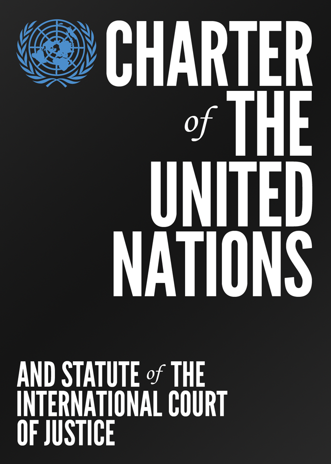 United Nations book cover cover charter league gothic un