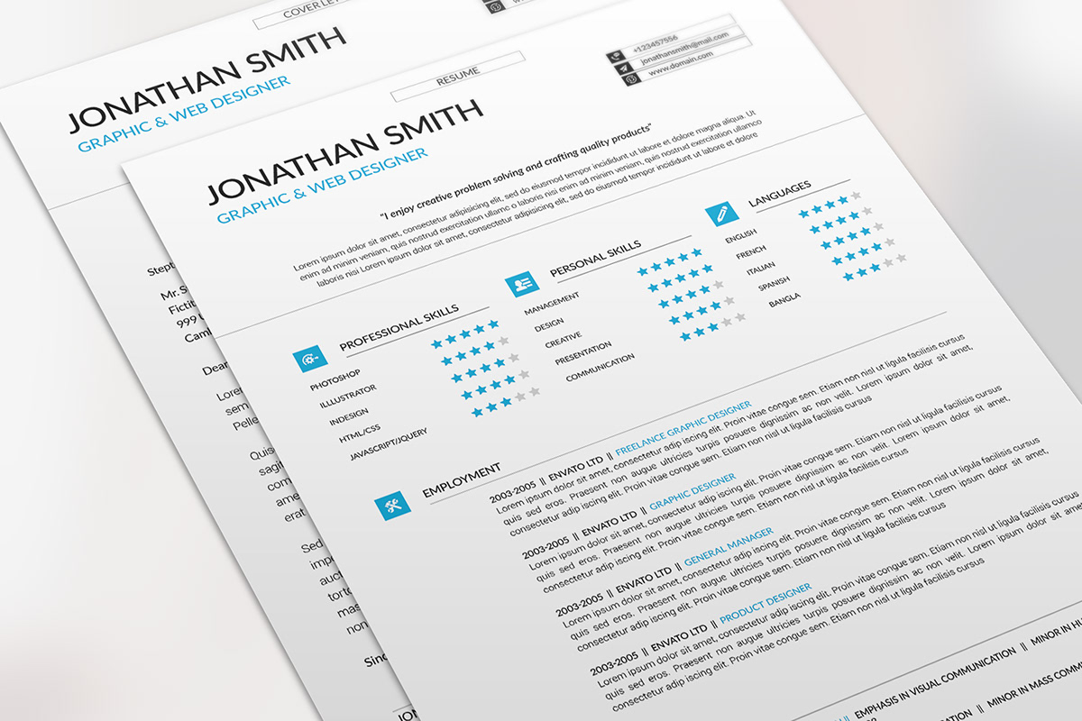 Resume flash resume professioan print Job resume blue black green pink fresh resume template resume design